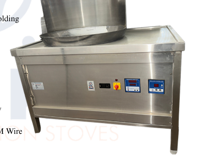 Induction Deep Fryer/Kadai 36 Inch 